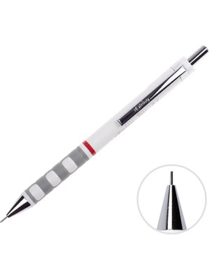3 Adet Rotring Tikky Versatil Uçlu Kalem 0.5 mm Beyaz