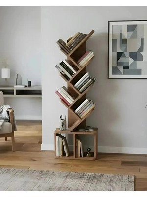 Treeandtech Ürgüp 10 Raflı Kitaplık