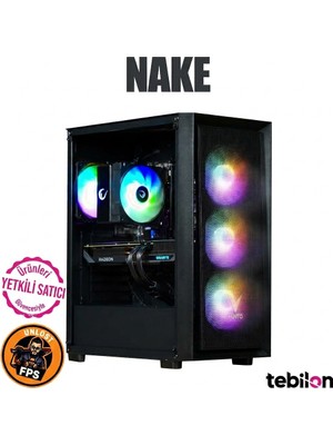 Tebilon NAKE ECO I AMD 7500F I GIGABYTE RADEON 9060 XT 16GB I GIGABYTE A620M I 16GB DDR5 I 500GB SDD I OEM PAKET
