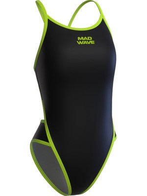 Mad Wave Crossback 01X Kız Çocuk Mayosu
