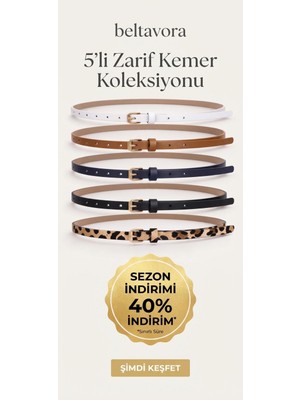 Kadın Şık ve Zarif Kombin Ince Kemer Koleksiyonu