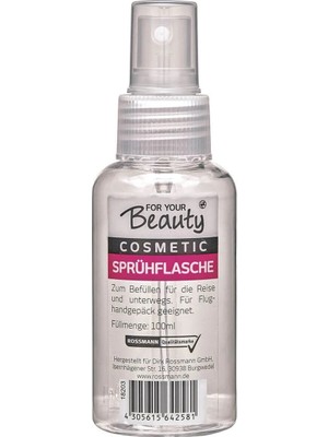 4 Adet For Your Beauty Seyahat Şişesi Sprey 100 ml