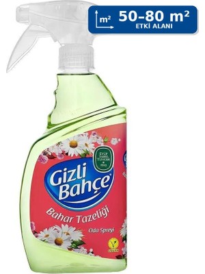 5 Adet Eyüp Sabri Tuncer Gizli Bahçe Bahar Tazeliği Oda Spreyi 500 ml