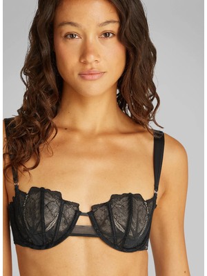 Calvin Klein Koyu Kırmızı Balenli Sütyen 000QF6016E Ck Women