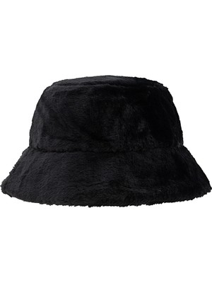 3 Adet Eklips Siyah Peluş Bucket Şapka