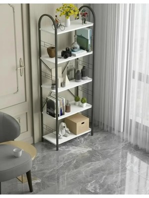 Treeandtech Likya 5 Raflı Kitaplık