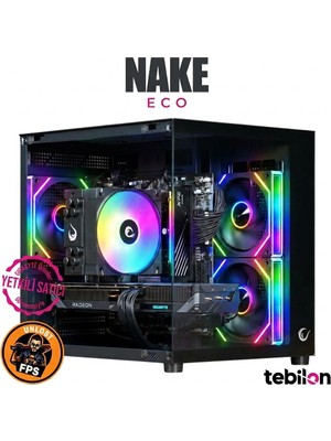 Tebilon NAKE ECO I AMD 7600 I GIGABYTE RADEON 9060 XT 16GB I GIGABYTE B650M S2H I 16GB-1 TB SDD I OEM PAKET