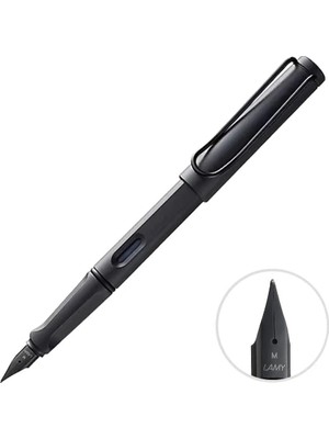 4 Adet Lamy Safari 17-M Dolma Kalem M Uç Siyah