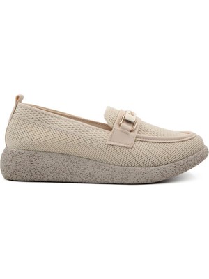 Marka Sesi Style Star AE1601 Ten Rengi Kadın Babet