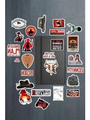 Bella Vista 3D Yüzüklerin Efendisi Temalı Sticker Paketi - Yaratıcı Etiketler
