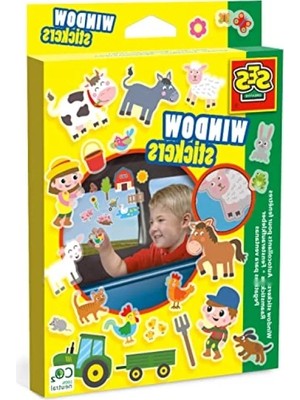 Bella Vista Çiftlik Temalı Tekrar Kullanılabilir Pencere Çıkartmaları