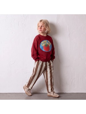 Minipeak Kids La'ciel Paris Tomato Çizgili Set