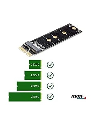 vera concept store  aars pcıe x1 to m.2 nvme ssd kart adaptörü