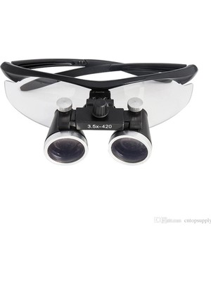 Uzman Toptan 3.5X420MM  Diş Cerrahi Gözlük Lens Büyüteç,taşıma Çantalı