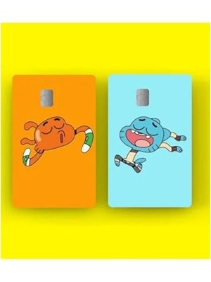 Bella Vista Gumball Kredi Kartı Sticker Kaplama, 2'li