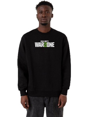 Vionna Tshirthane Call Of Duty Warzone 2 Siyah Erkek 2ip Sweatshirt P23875S7094, Xs