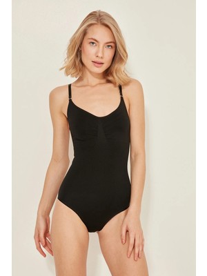 Empressco C12012 Kadın Body Slip Korse Siyah