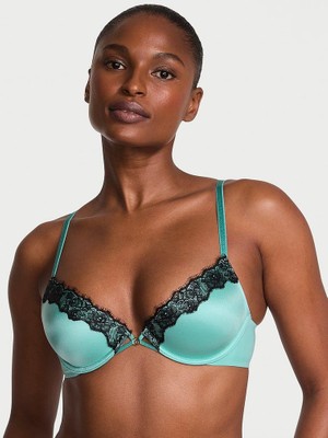 Victoria's Secret Dantelli Hafif Dolgu Destekli Dekolteli Demi Sütyen