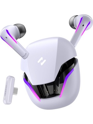 Prime Life TW970 Tws Rgb Gaming Bluetooth Kulaklık - 2.4ghz ve Bluetooth Modu (Beyaz)