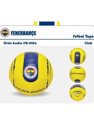 FB-5104 Fenerbahçe Futbol Topu Club-Cnt