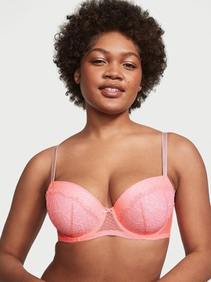 Victoria's Secret Dantelli Hafif Destekli Demi Sütyen