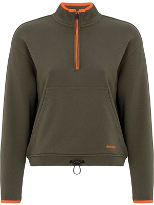 Vionna Merrell Sense Kadın Sweatshirt, Haki, M