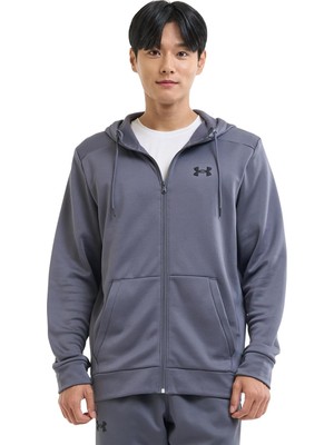 Brf Store Megsan Under Armour Ua Armour Fleece Fz Hoodie Sweatshirt Erkek