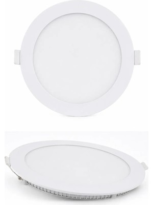 Helios HS1004 15W Sıva Altı LED Panel Beyaz Işık Yuvarlak Spot Armatür