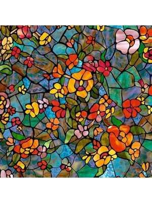 Neva Home D/c/fix Yapışkanlı Folyo, Transparant Venetian Garden, 45 x 200 cm