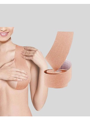 Astraltech Görünmez Destekleyici Göğüs Bandı – Askısız ve Sırtı Açık Kıyafetler Için