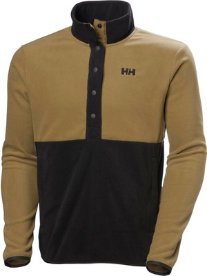 Vionna Helly-Hansen Daybreak Snap Kazak - Erkek Hafif Sweatshirt, Nefes Alabilir ve Şık Spor Giyim, Çok Yönlü Dış Mekan Katmanı, Altın, Xl
