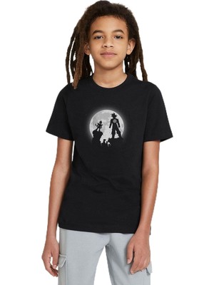Vionna Qivi Unisex Çocuk Siyah Sweatshirt SFK0616-COCTS, 9-10 Yaş