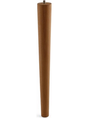 Vionna Bohem 30 cm Sehpa Masa Ayağı Ham Doğal Ahşap Kahverengi Boyalı Mobilya Aksesuar Modern Ayakları