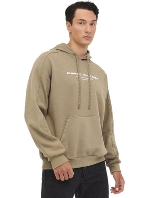 Vionna Lumberjack ml Fılaz 17AFW-87 4pr Haki Erkek Sweatshirt Yeşil M