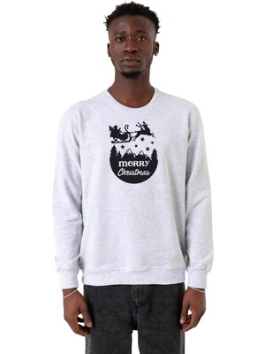 Vionna Tshirthane Merry Christmas Sleigh Karmelanj Erkek 2ip Sweatshirt P21894S2042, S