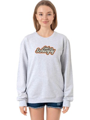 Vionna Tshirthane Rick And Morty Get Schwifty Grimelanj Kadın 2ip Sweatshirt P19611S6481, Xs
