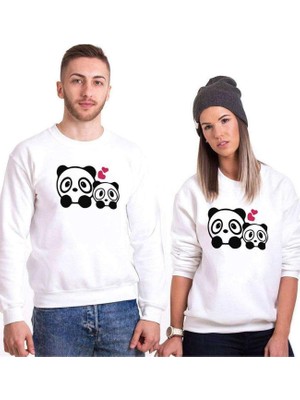 Vionna Tshirthane Sevimli Pandalar Sevgili Kombinleri Sweatshirt Kombini, Erkek, 2xl-Tek Ürün Fiyatıdır, Kombin Yapmak Için En Az 2 Adet Sepete Ekleyiniz