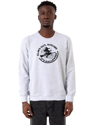 Vionna Tshirthane Claws Out Witches Its Halloween Karmelanj Erkek 2ip Sweatshirt P20567S2684, M