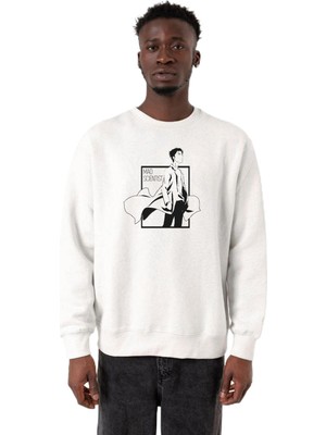 Vionna Tshirthane Steins Gate Rintarou Mad Scientist Beyaz Erkek 2ip Sweatshirt P23028S2426, S