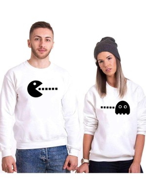 Vionna Tshirthane Pacman Sevgili Kombinleri Sweatshirt Kombini, Erkek, Xl-Tek Ürün Fiyatıdır, Kombin Yapmak Için En Az 2 Adet Sepete Ekleyiniz