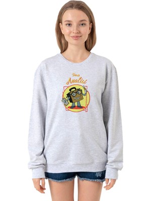 Vionna Tshirthane The Umbrella Academy Team Analist Grimelanj Kadın 2ip Sweatshirt P23292S5104, L