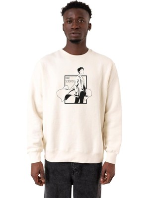 Vionna Tshirthane Steins Gate Rintarou Mad Scientist Ekru Erkek 2ip Sweatshirt P23029S4397, Xl