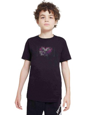 Vionna Qivi Three Days Grace Baskılı Unisex Çocuk Siyah Sweatshirt TYC00499119369, 7-8 Yaş