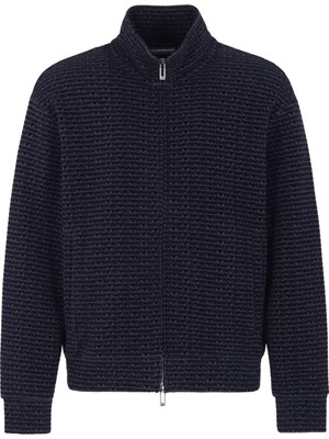Vionna Emporio Armani Pamuklu Regular Fit Fermuarlı Tamamı Logolu Sweat Erkek Sweat EM001697 AF10013 FB229