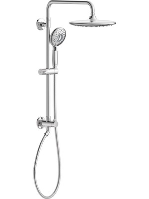 Vionna American Standard 1029070000 Spectra Versa Yağmur Duş Başlığı ile Güçlendirilmiş Duş Sistemi, Parlak Krom