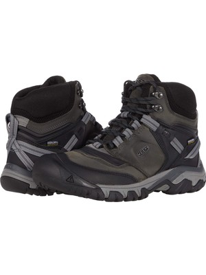 Vionna Keen Ridge Flex Mid Waterproof Erkek Yürüyüş Botu, Mıknatıslı Siyah, 44 Eu