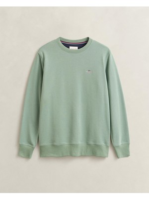 Vionna Gant Erkek Yeşil Regular Fit Sweatshirt