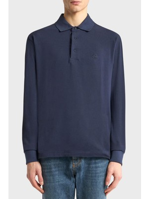 Vionna Etro Logolu% 100 Pamuk Regular Fit Düğmeli Polo Yaka Sweat Erkek Sweat MRMD0013 AJ264 B0387