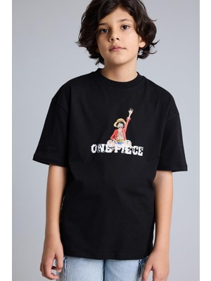 Vionna DEFACTO%100 Pamuk One Piece Oversize Tişört Erkek Çocuk G8912A826SM