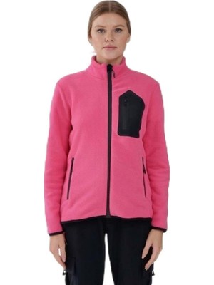 Vionna Exuma Kadın Tam Fermuarlı Polar 2322003 - Pembe